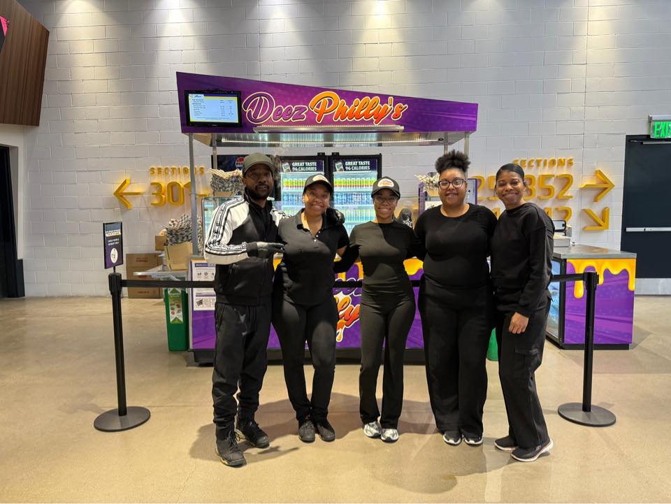 The Deez Philly's crew at U.S. Bank Stadium